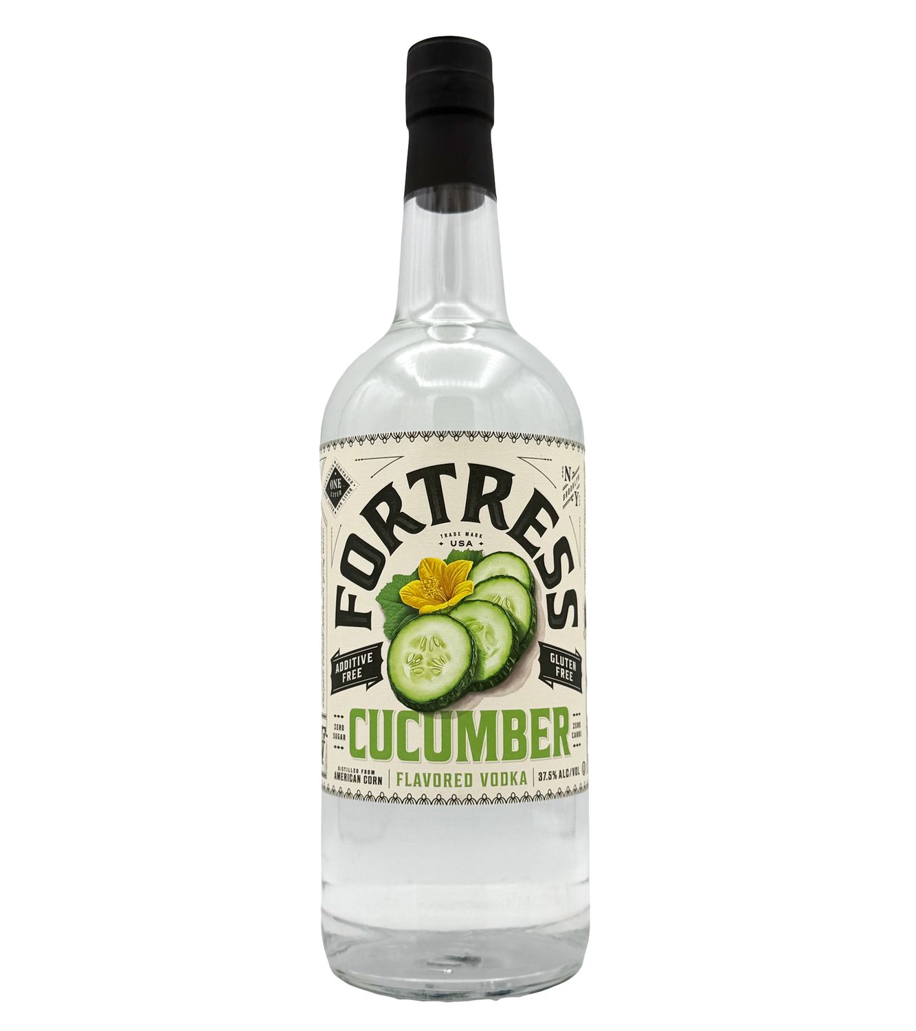 Fort Hamilton Fortress Cucumber Vodka 1L
