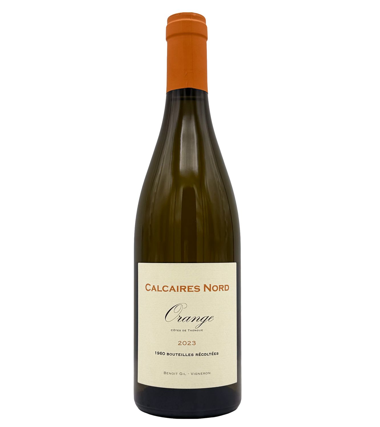 Calcaires Nord Orange 2023 Domaine Monplézy