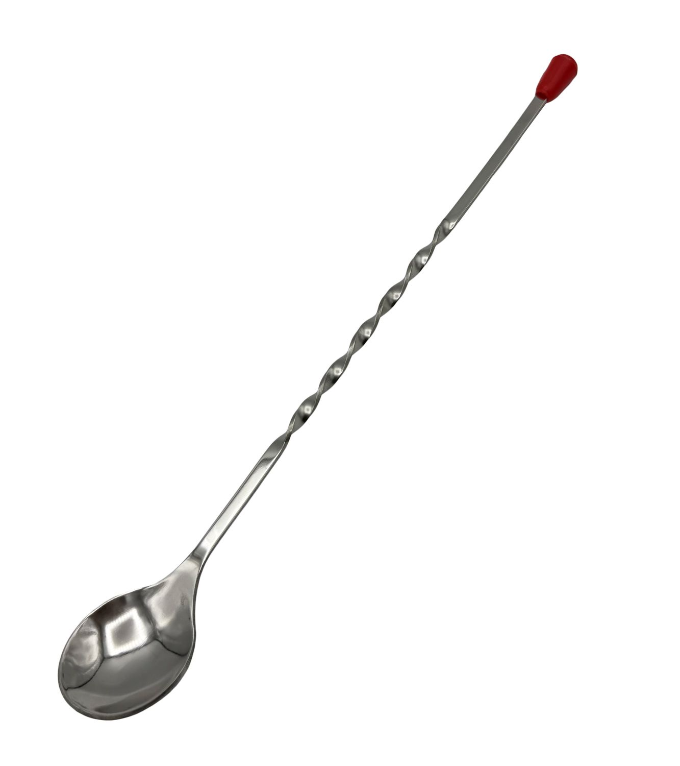 Bar Spoon w/Red Knob