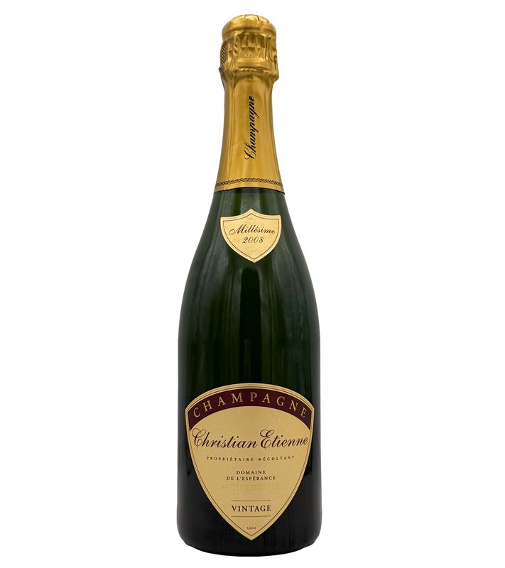Champagne Brut Cuvée Millésime 2008 Christian Etienne