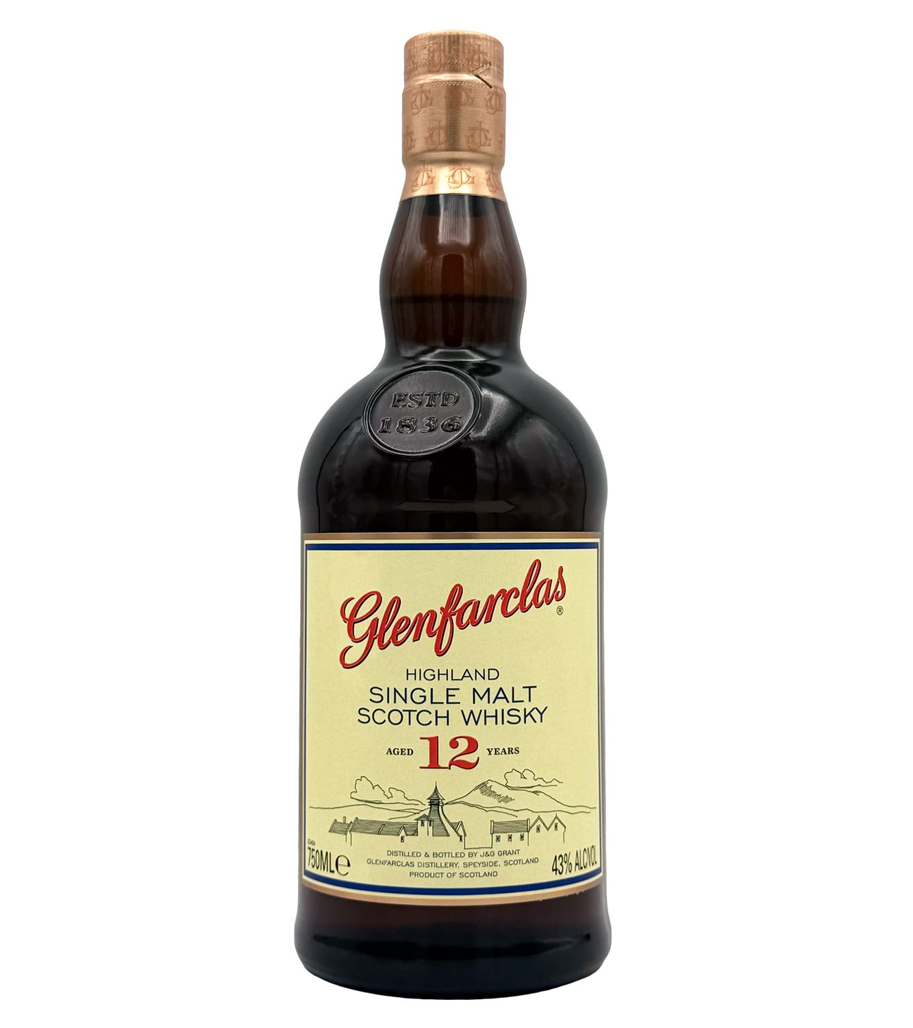 Glenfarclas 12 yr old Highland Single Malt 750ml