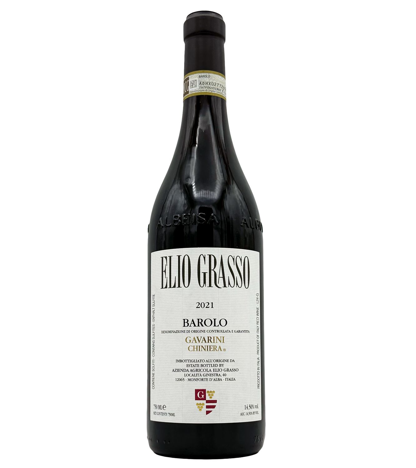 Barolo Gavarini Chiniera 2021 Elio Grasso