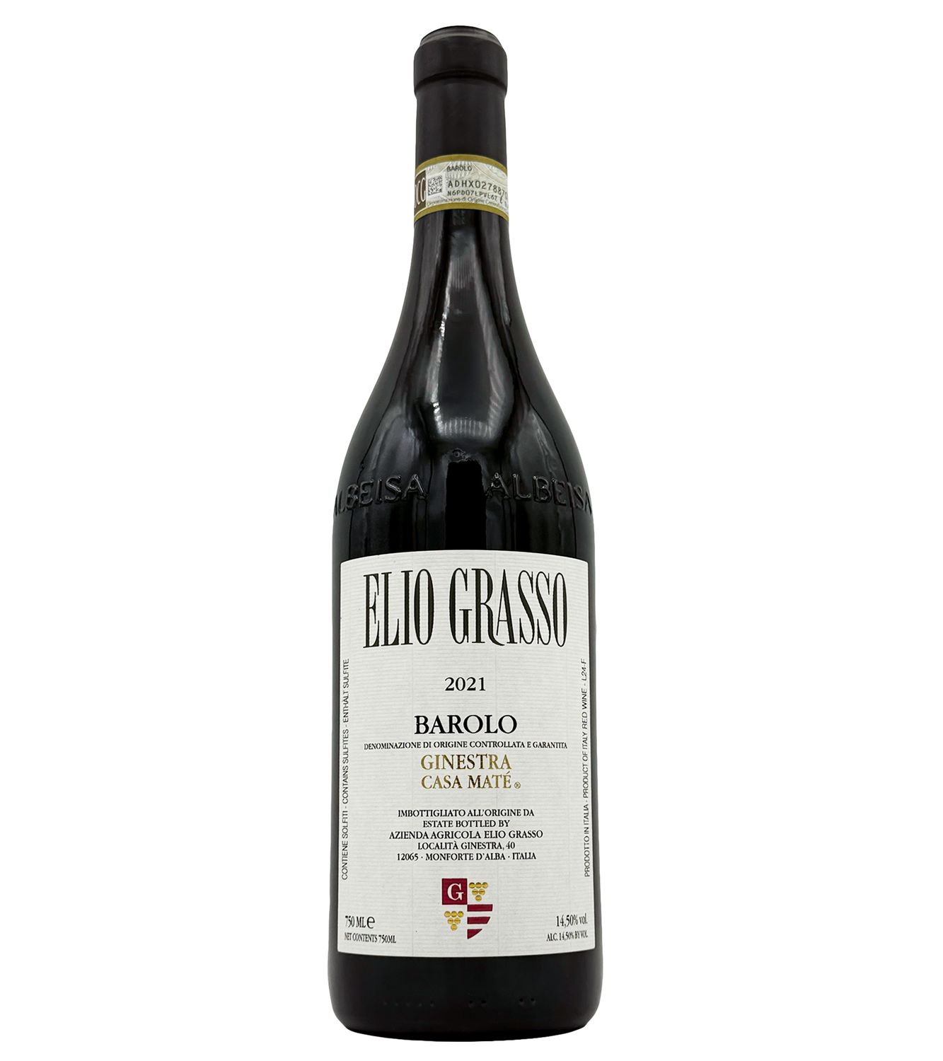 Barolo Ginestra Casa Mate 2021 Elio Grasso