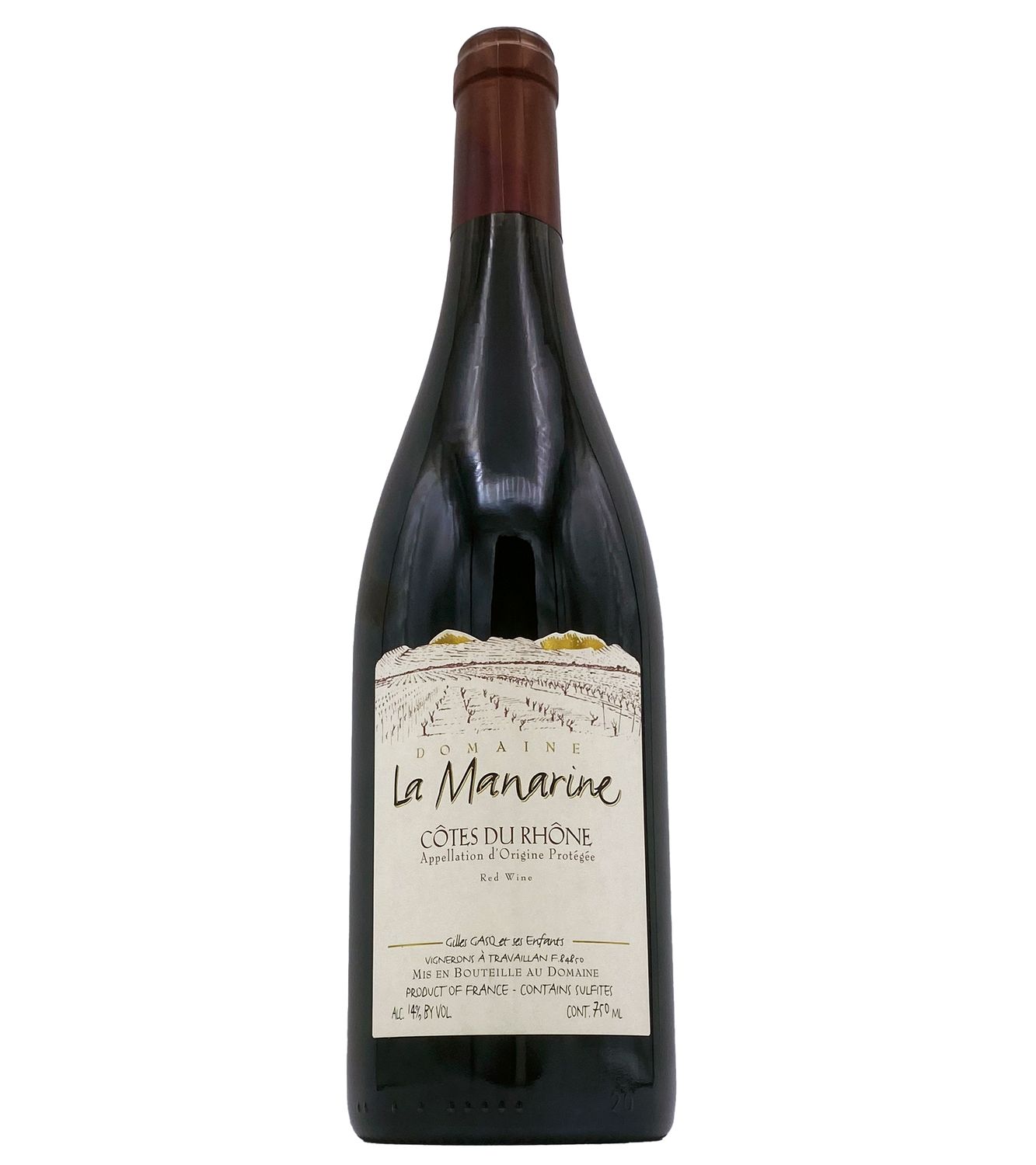 Côtes du Rhône Rouge 2023 La Manarine
