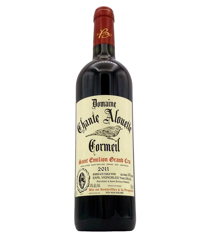 St. Emilion Grand Cru Cormiel 2011 Chante Alouette