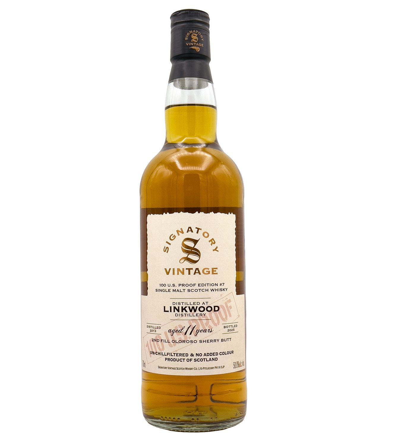 Linkwood Signatory Vintage 11yr. Speyside Single Malt 700ml
