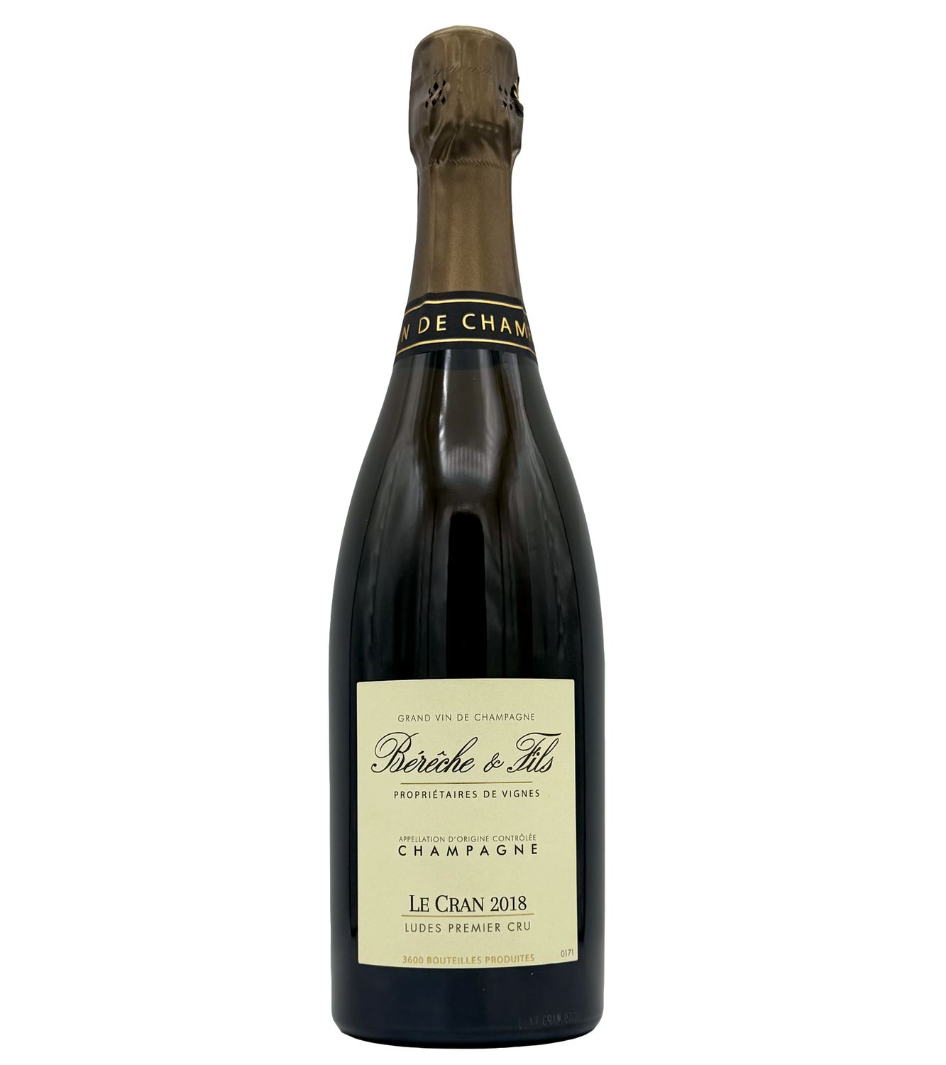 Champagne Le Cran 2018 Bérêche &amp; Fils