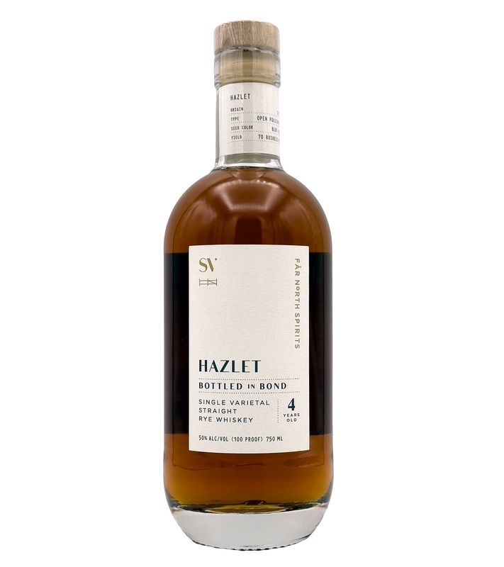 Far North Hazlet Rye, Bottled in Bond 750ml
