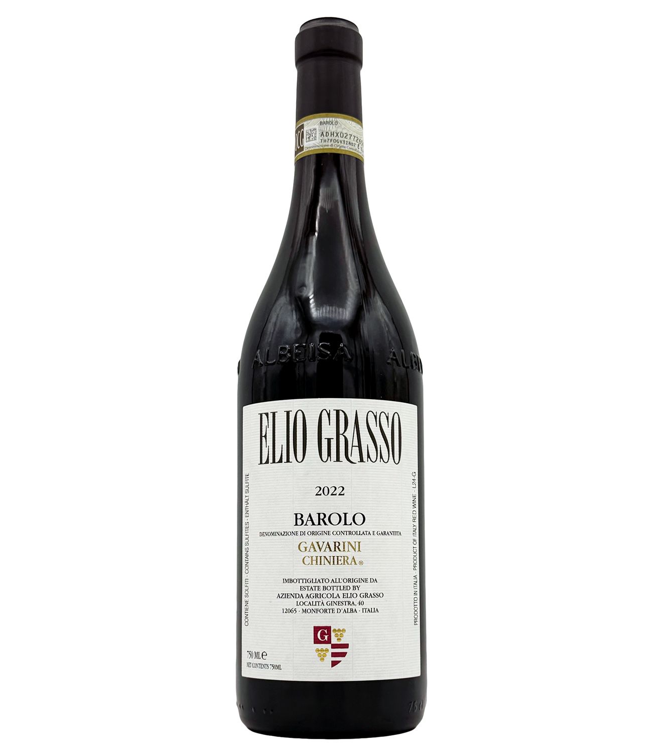 Barolo Gavarini Chiniera 2022 Elio Grasso