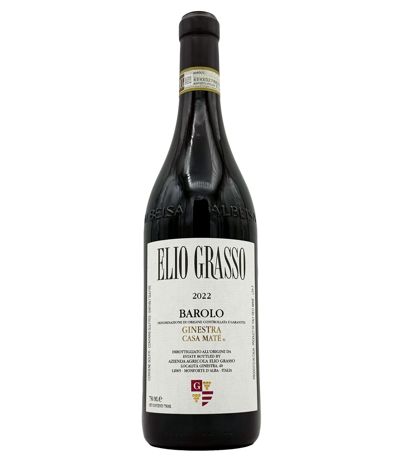 Barolo Ginestra Casa Mate 2022 Elio Grasso