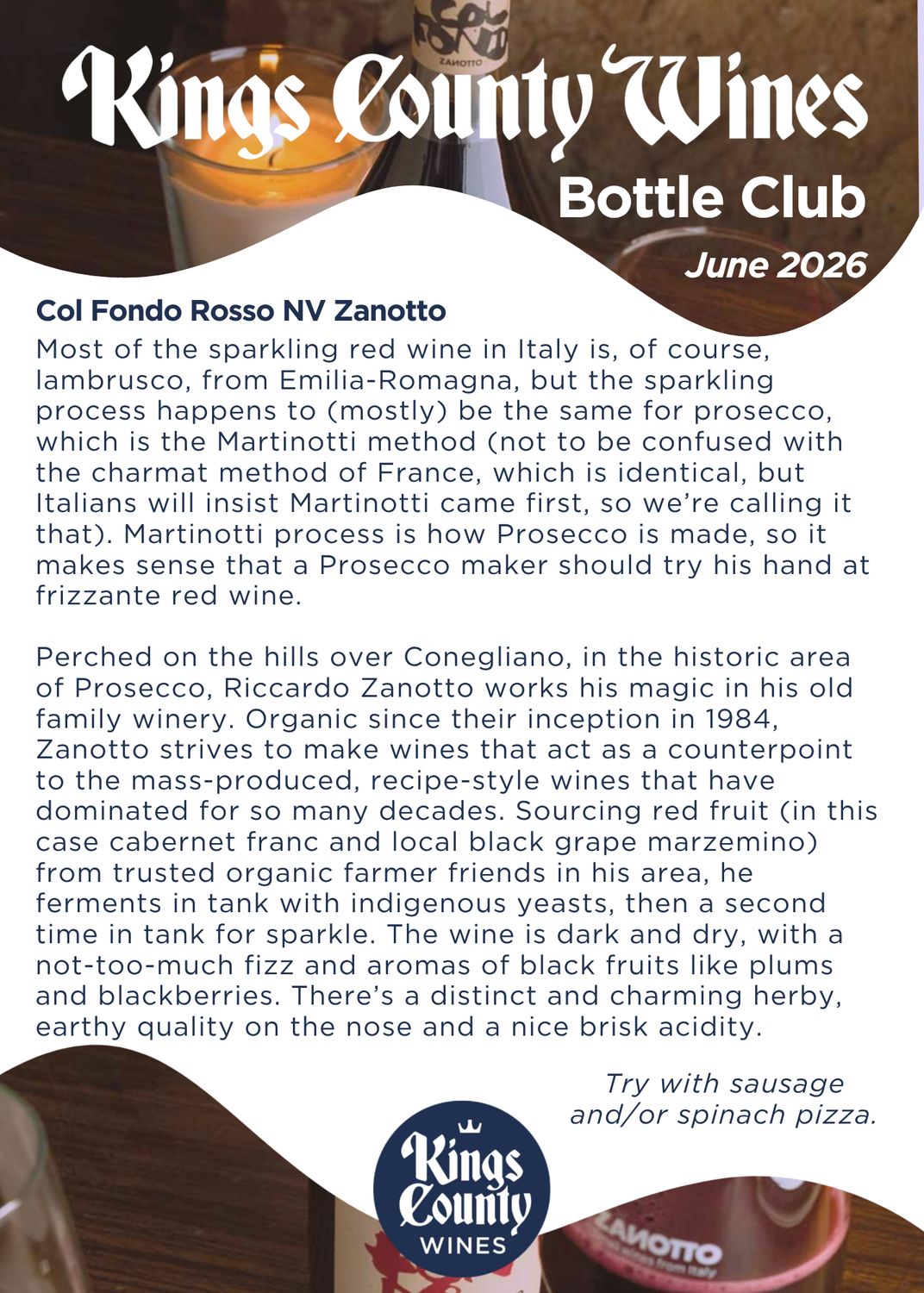 Col Fondo Rosso NV Zanotto