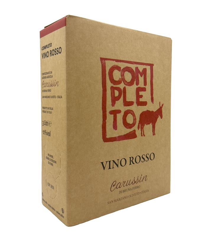 Vino Rosso Completo 2023 3L (BiB) Carussin