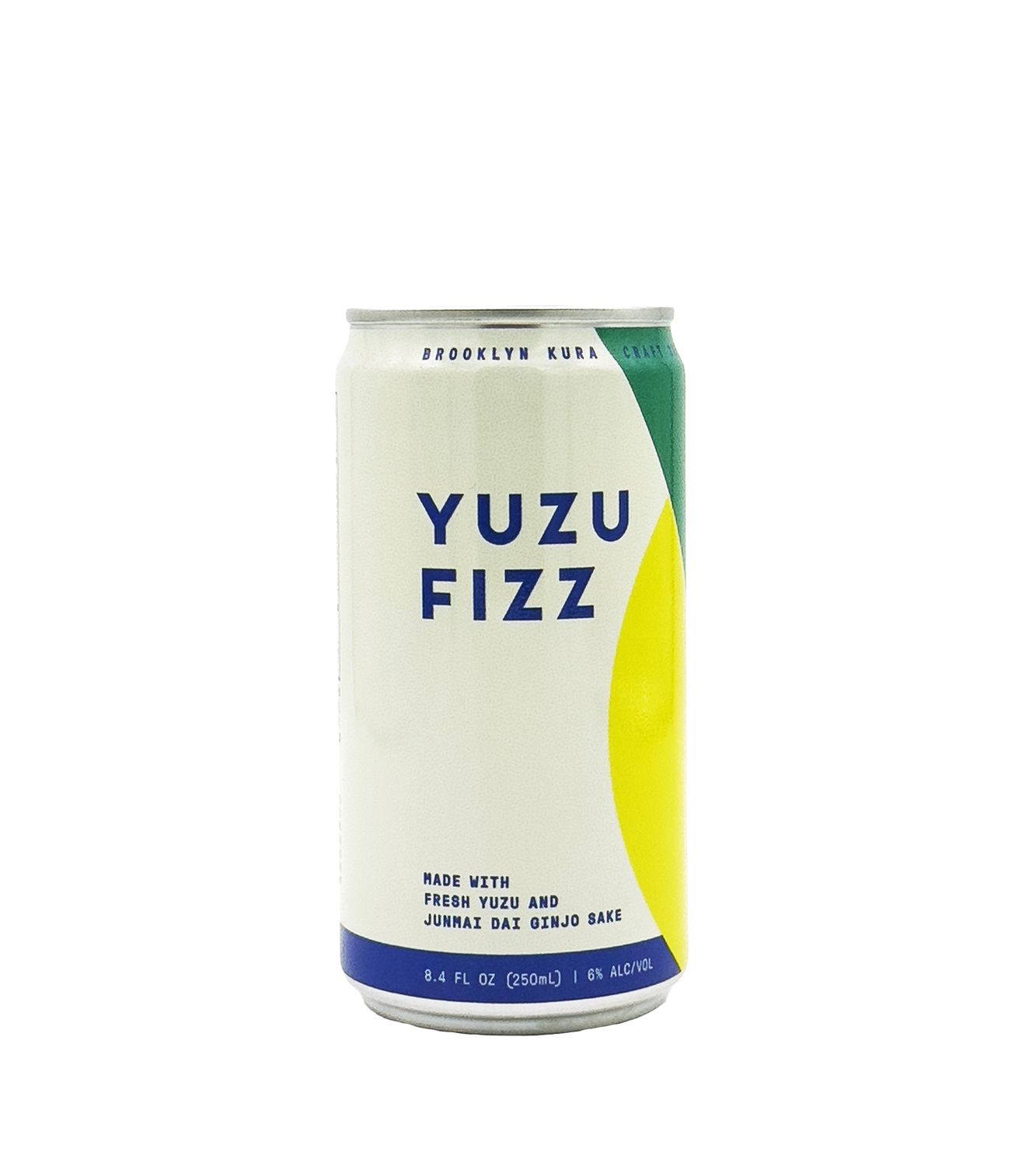 Yuzu Fizz 250ml (can) Brooklyn Kura