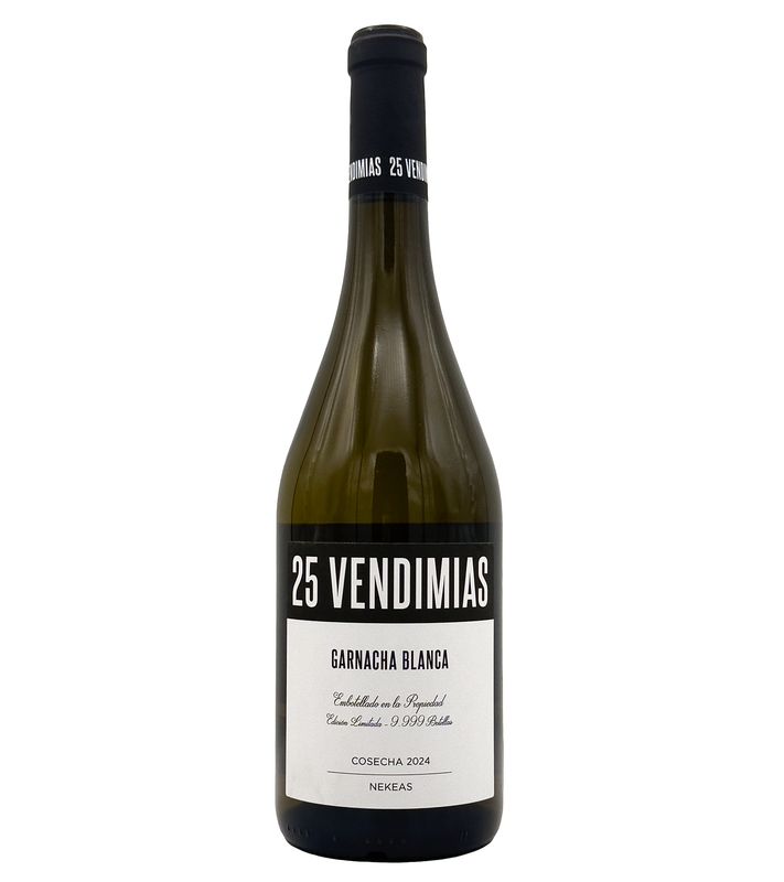 Garnacha Blanca 25 Vendimias 2024 Nekeas