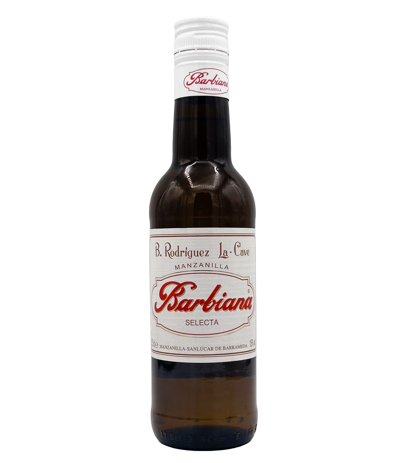 Manzanilla Barbiana 375ml NV B. Rodriguez
