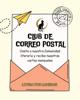 Club  LITERATOS LUNEROS (Correo postal)