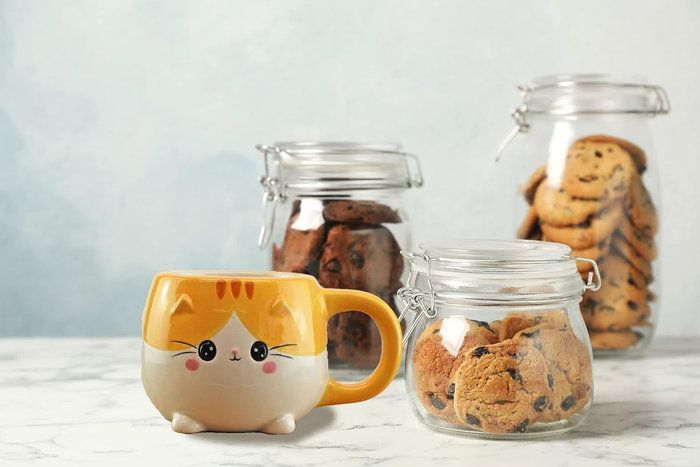 TAZA FORMA GATITO