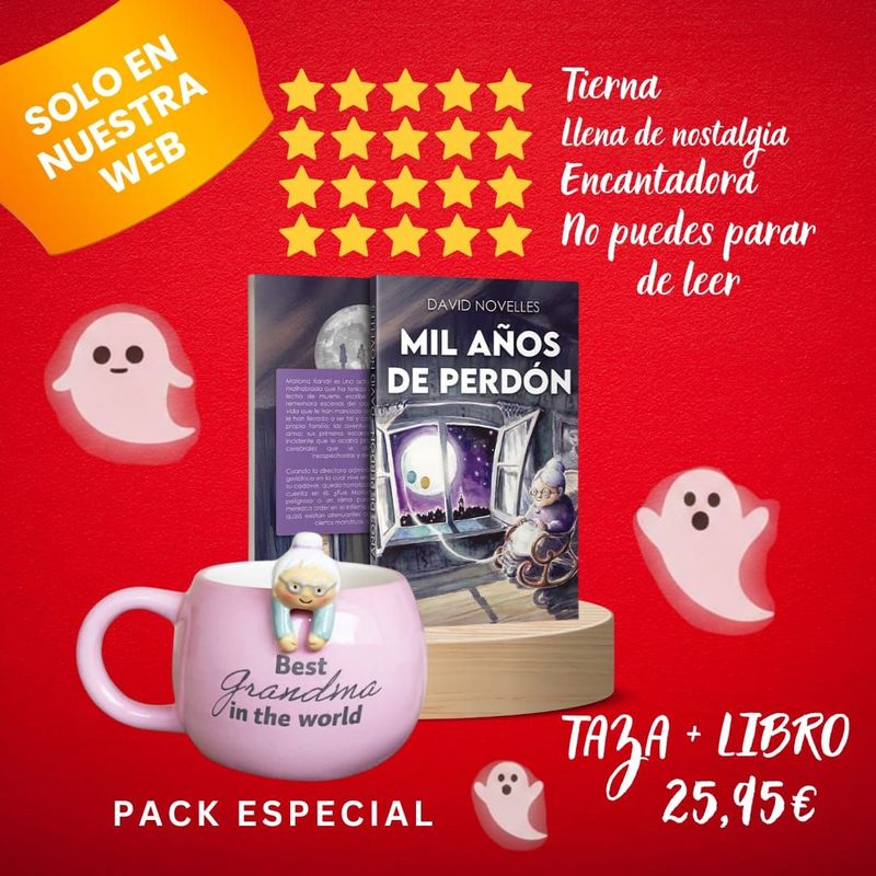 PACK MIL AÑOS DE PERDÓN + TAZA PACK MIL AÑOS DE PERDÓN + TAZA