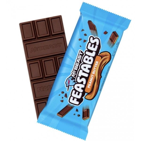 Mr Beast Feastables Peanut Butter
