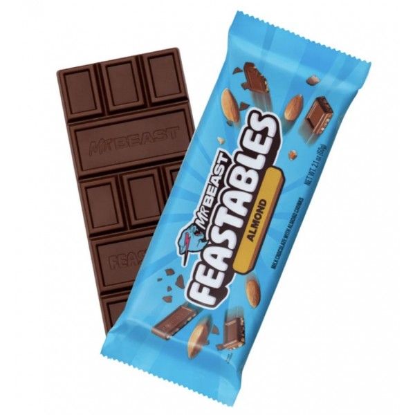 Mr Beast Feastables Milk Chocolate with Almond