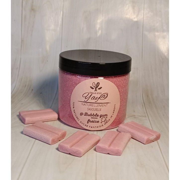 Sucre bubble gum fraise