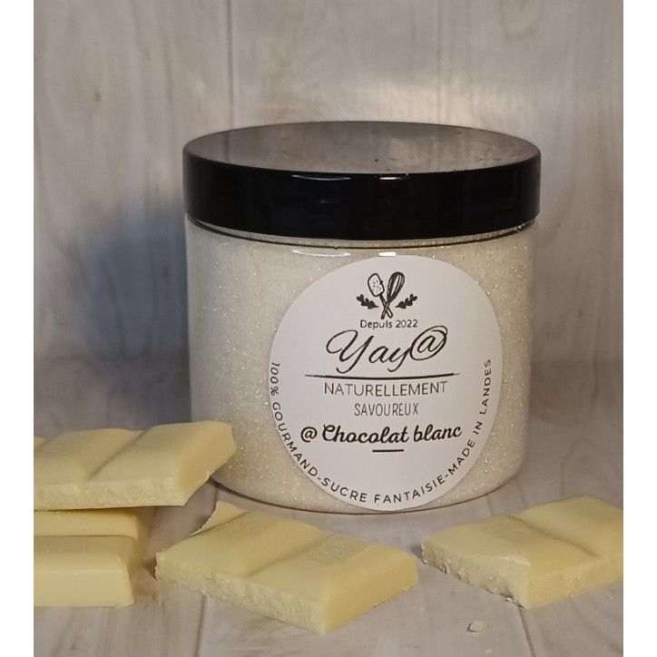 Sucre chocolat blanc