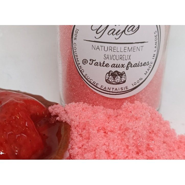 Sucre tarte aux fraises