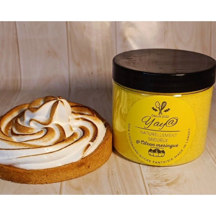 Sucre aromatisé citron meringué