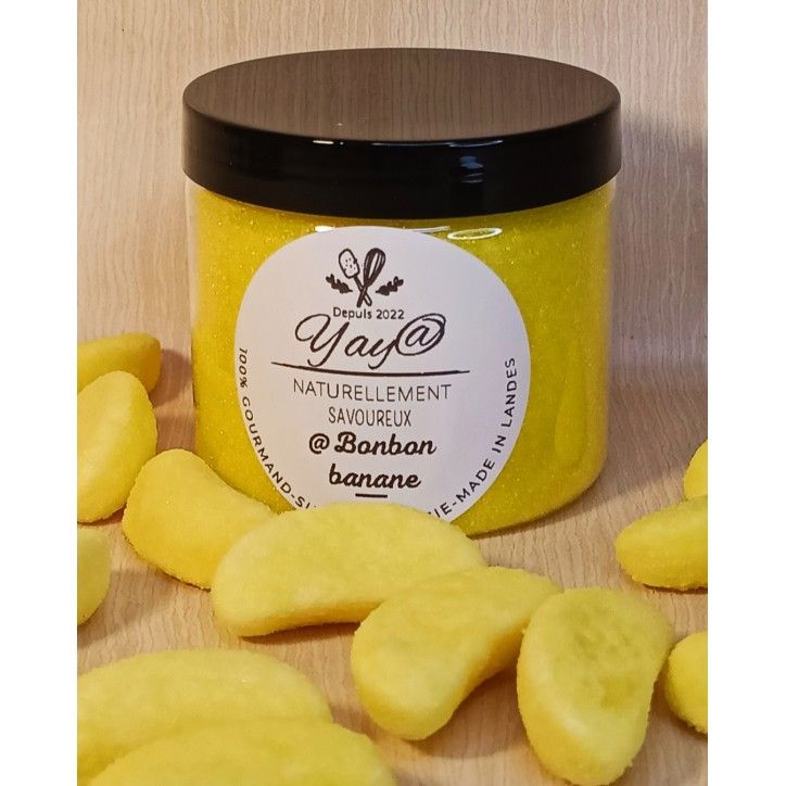 Sucre bonbon banane