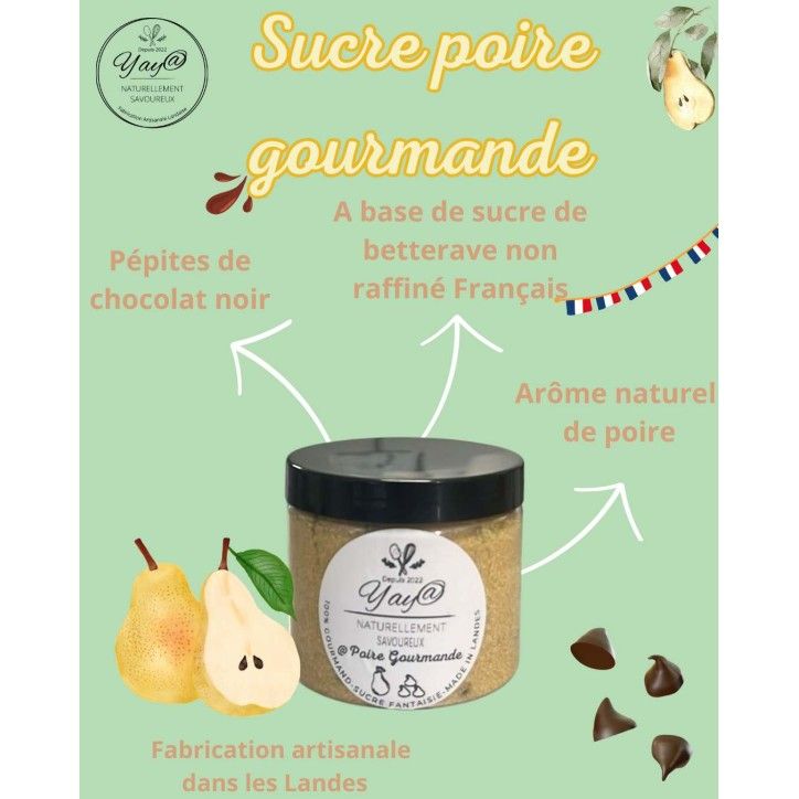 Sucre poire gourmande