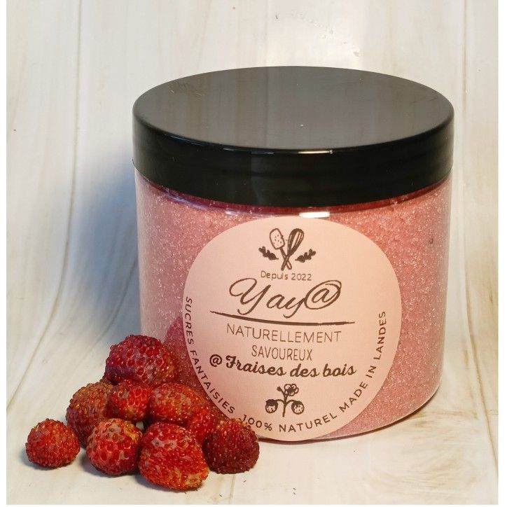 Sucre fraises des bois
