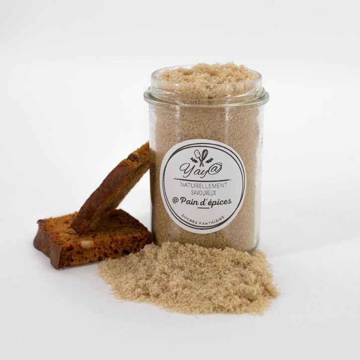 Sucre fantaisie aromatisé au pain d'épices