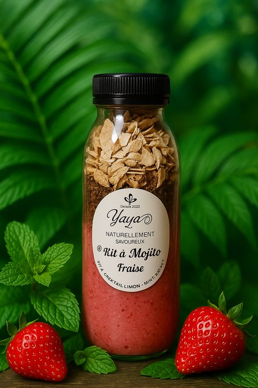 Mojito Fraise -Kit à Cocktails