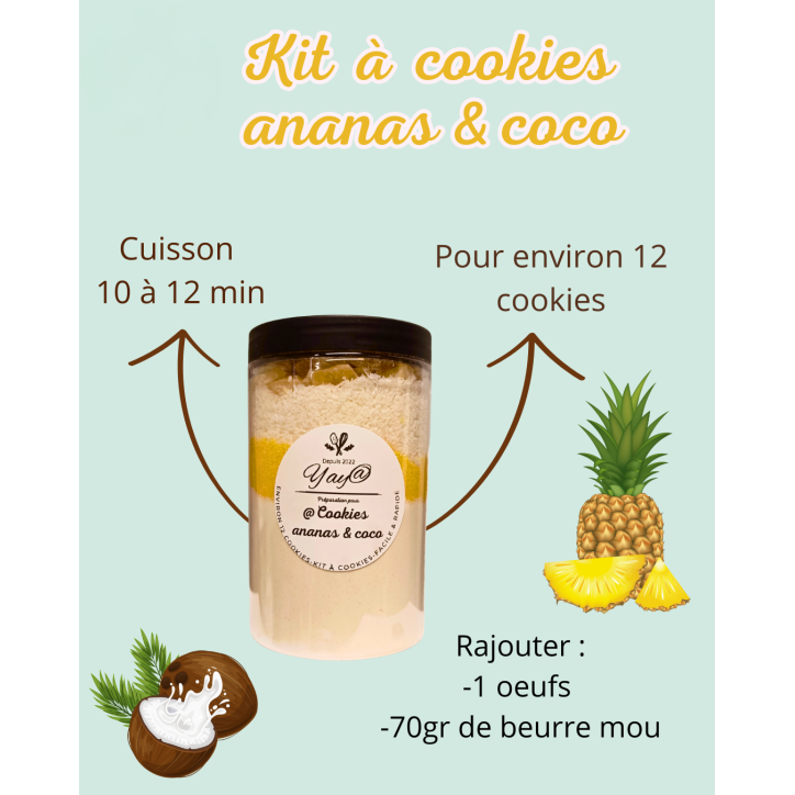 Cookies Coco & Ananas