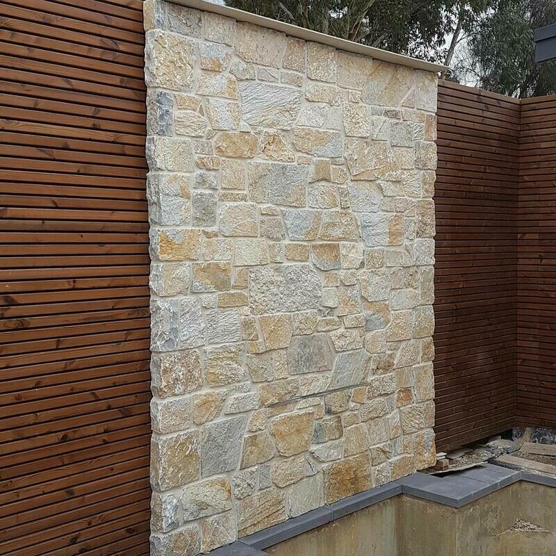 Airlie loose stone cladding