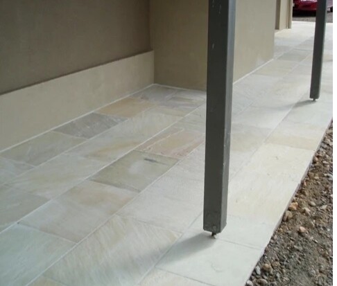 Vanilla Natural Sandstone Tiles & Pavers