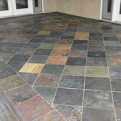 Indian Multi Colour Slate Coping