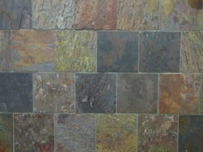 Indian Multi Colour Slate - Chipped Edge