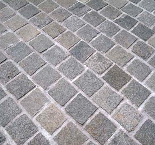 Loden Quartz Natural Split Cobbles