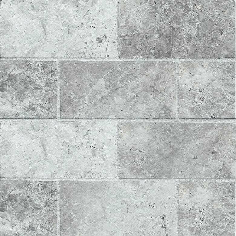 Tundra Grey Honed Marble Subway