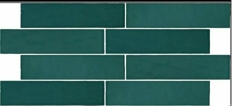 Casablanca Turquoise Gloss Subway