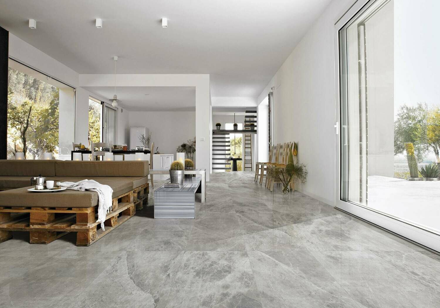 Tundra Blue Polished Porcelain