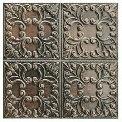 Tin Tile Copper Satin