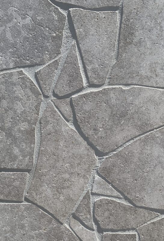 London Grey Brushed  & Tumbled Crazy Paving (20mm)