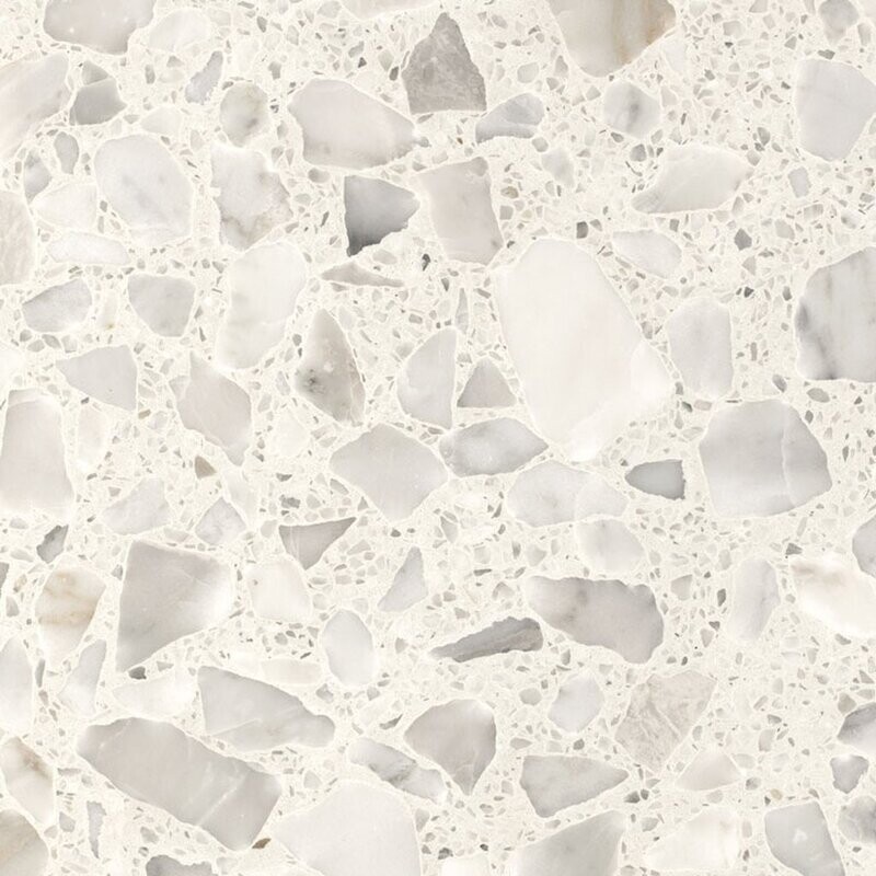 Terrazzo Lido White Honed