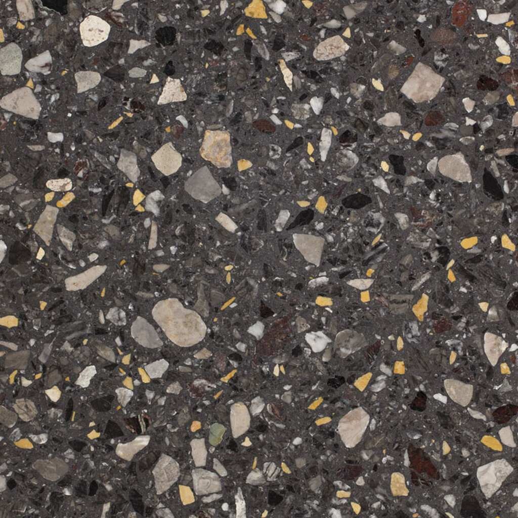 Terrazzo Multi Colour Nero Honed