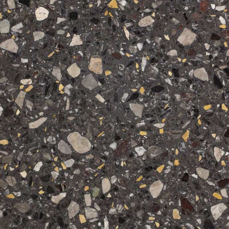 Terrazzo Multi Colour Nero Honed