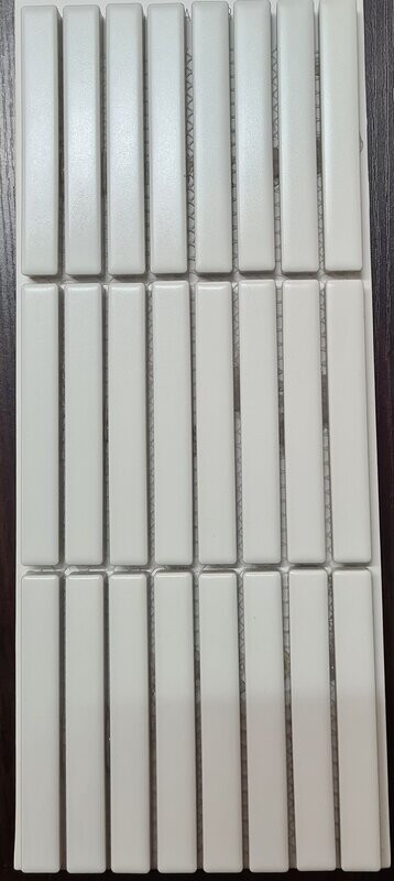 Stackbond Solid White Matt Kit Kat Mosaics