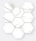 Mamic Grigio Matt Mosaics, Available Sizes: 100 x 100 Hexagon (297mm x 361mm Sheets)