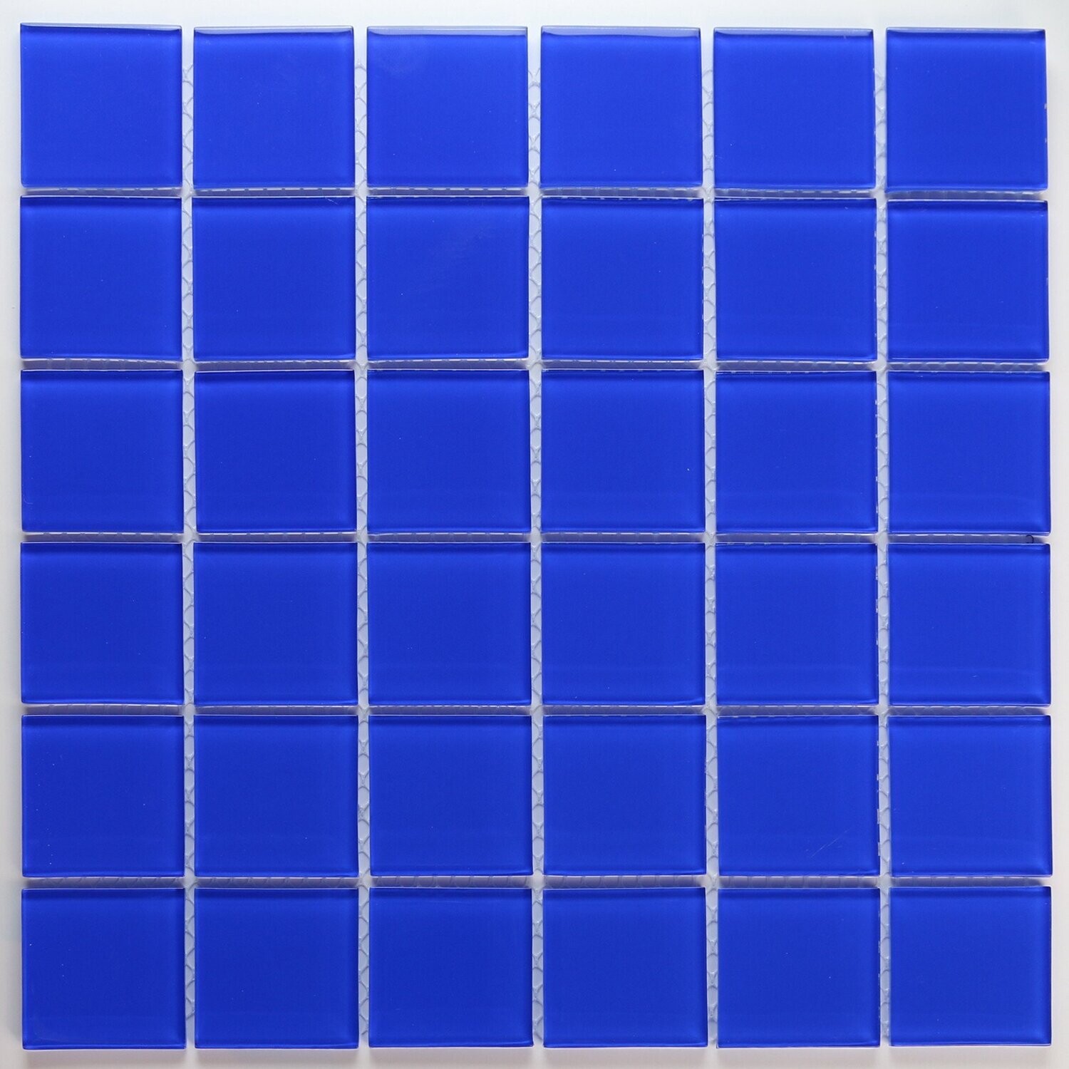 Crystal Persian Blue Glass Pool Mosaic